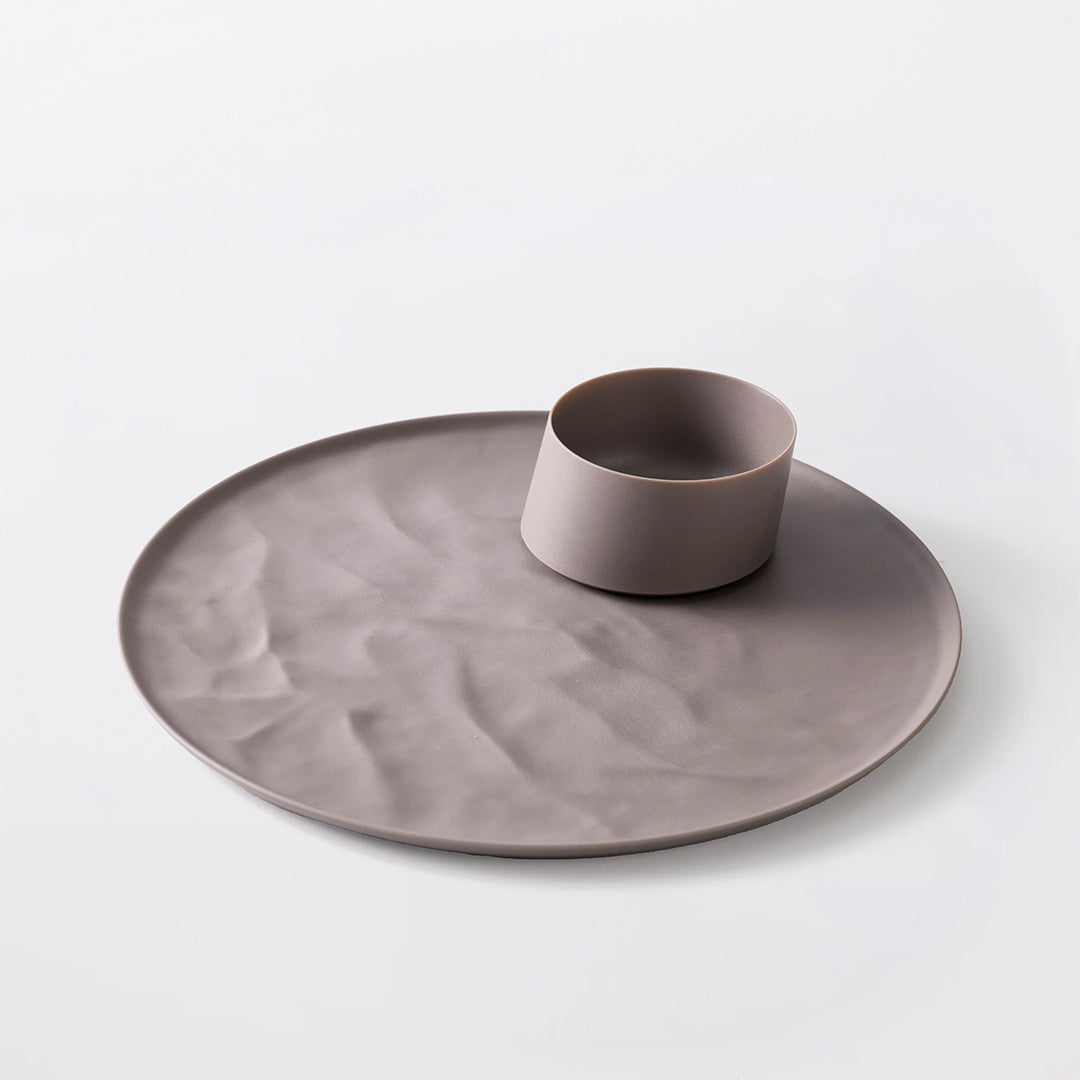 Morning One-Plate Set (Wave Plate & Small Bowl)