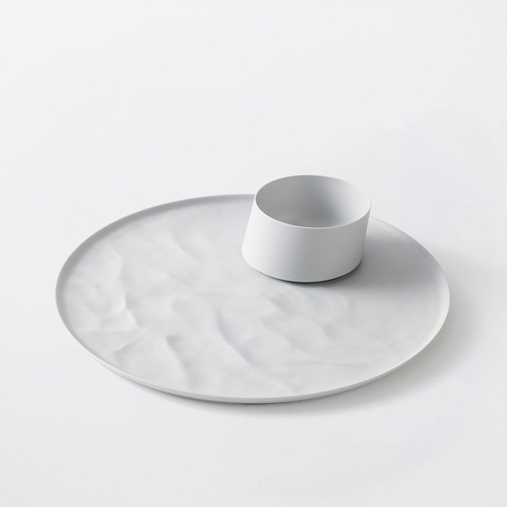 Morning One-Plate Set (Wave Plate & Small Bowl)