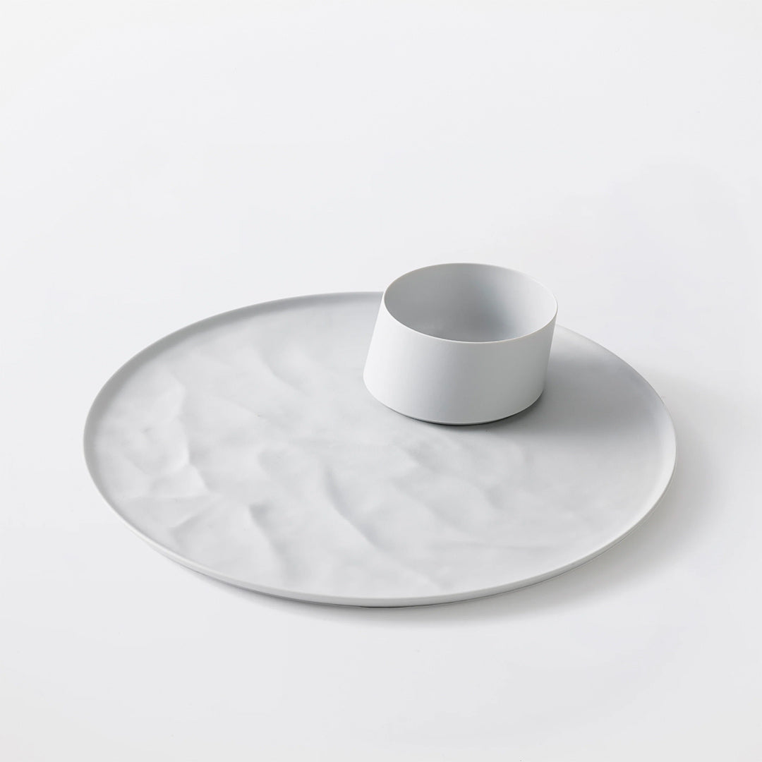 Morning One-Plate Set (Wave Plate & Small Bowl)